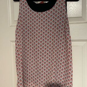 Mixed material chevron tank